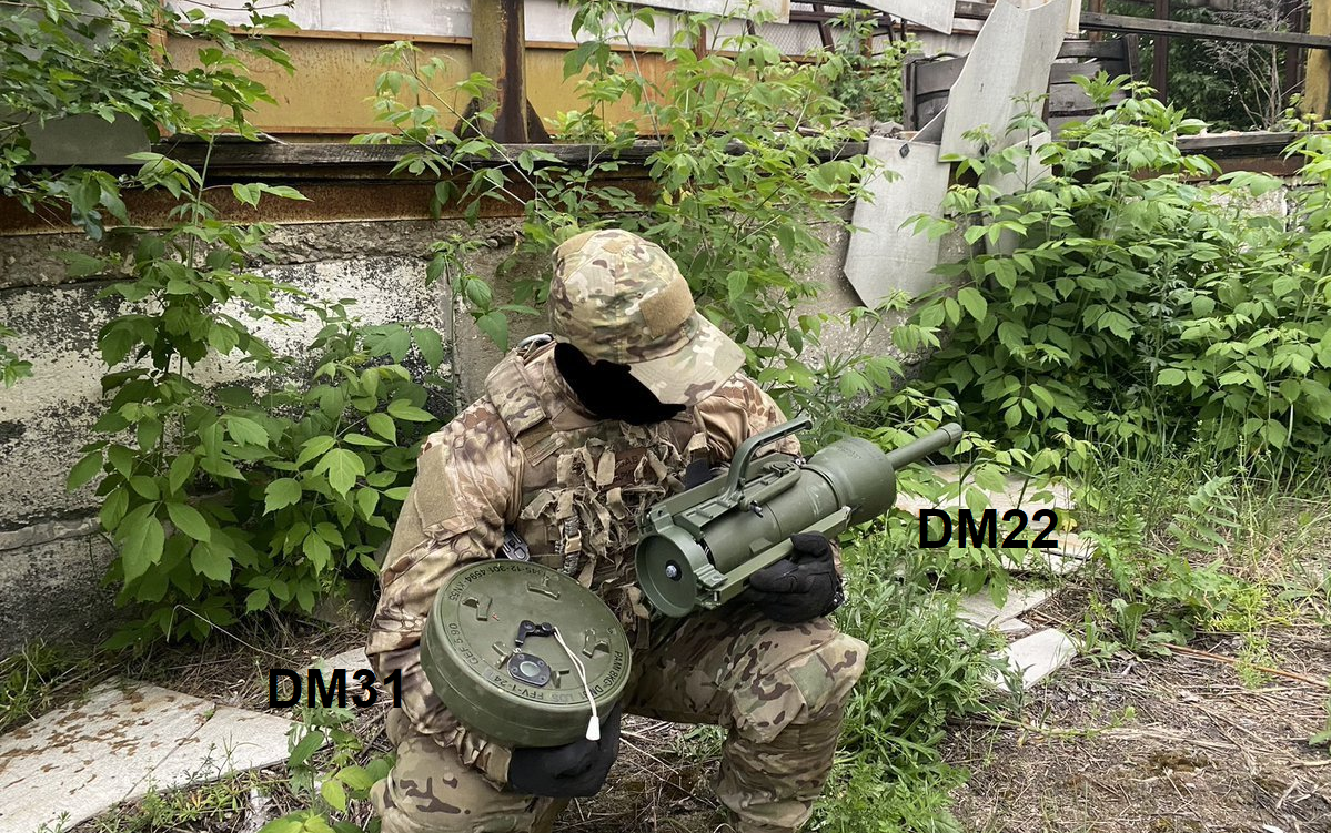 DM31 And PARM DM22 Anti-Tank Mines.